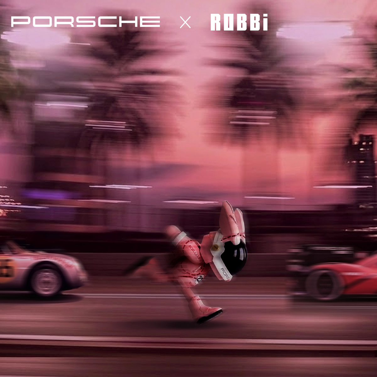 Porsche × ROBBi Pink Pig