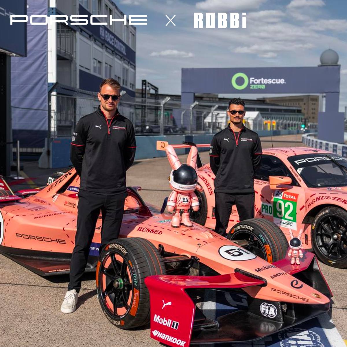 Porsche × ROBBi Pink Pig