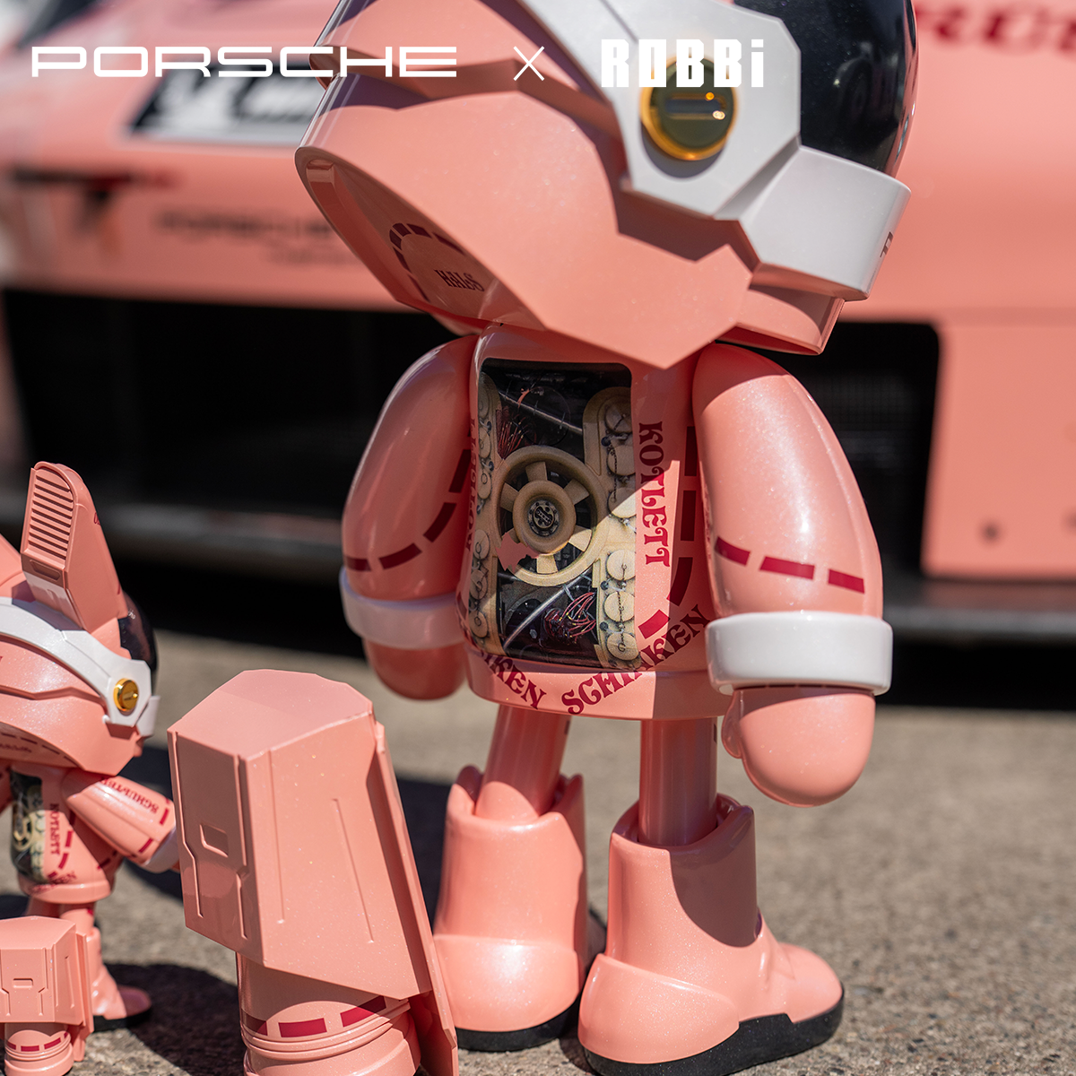 Porsche × ROBBi Pink Pig