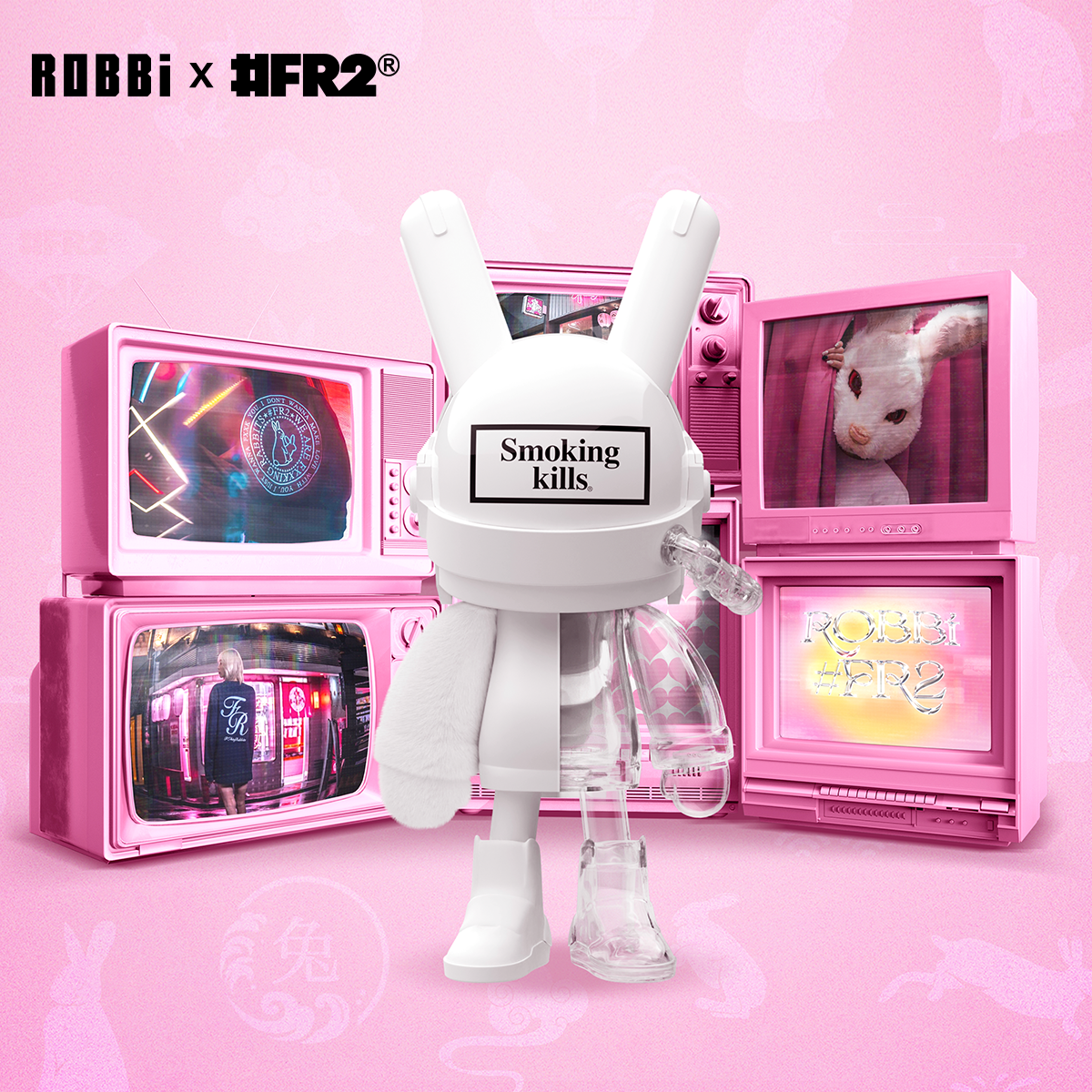 ROBBi x #FR2 Smoking Rabbit 400%