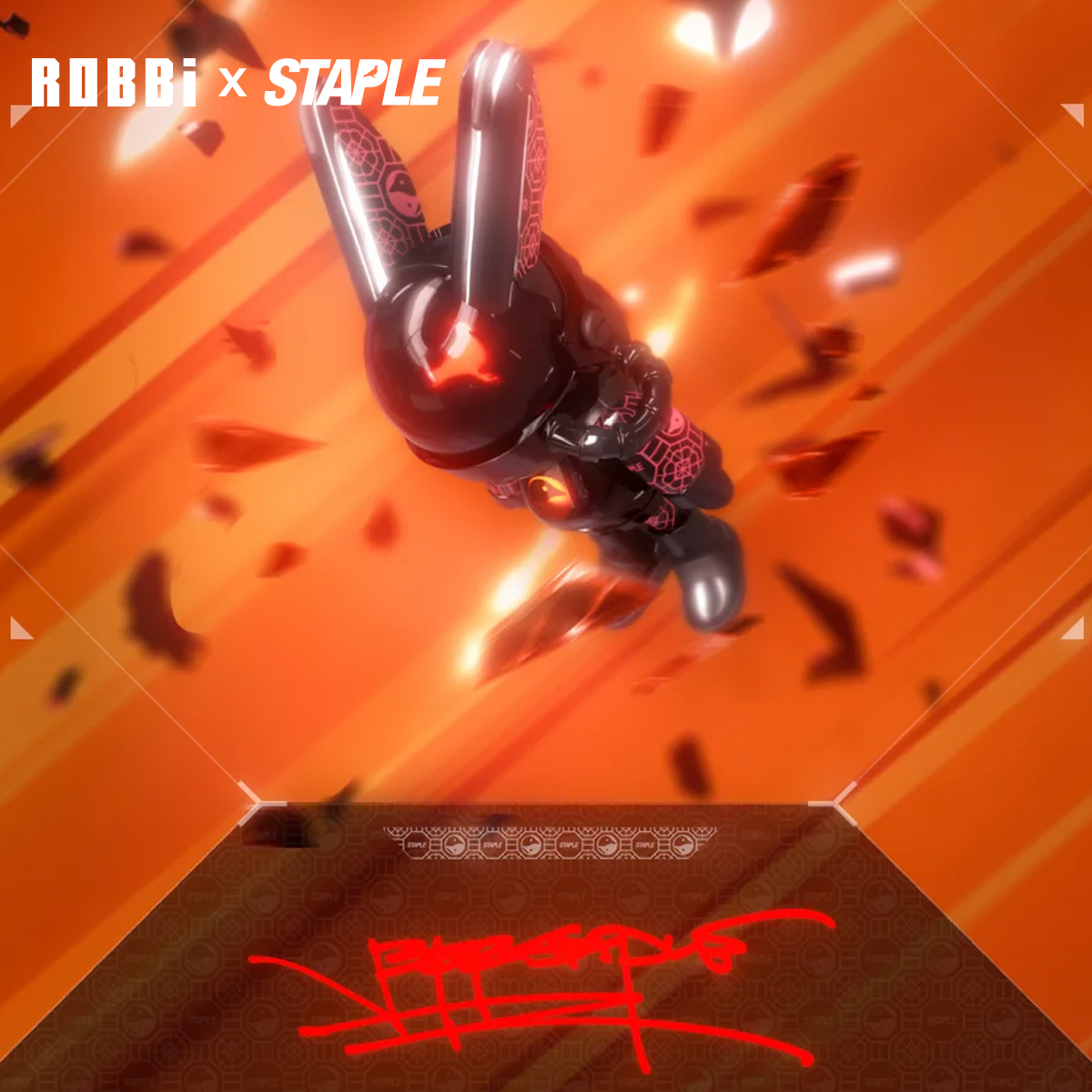 ROBBi x STAPLE 1000%